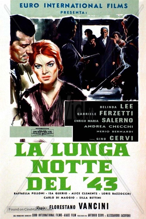 Lunga notte del &#039;43, La - Italian Movie Poster