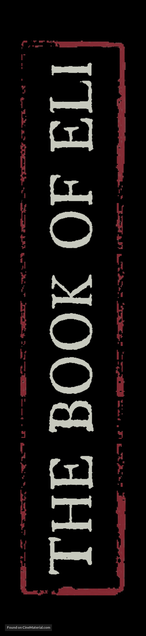 The Book of Eli - Logo