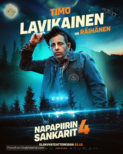 Napapiirin sankarit 4 - Finnish Movie Poster