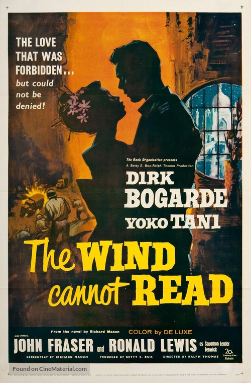 The Wind Cannot Read - Movie Poster