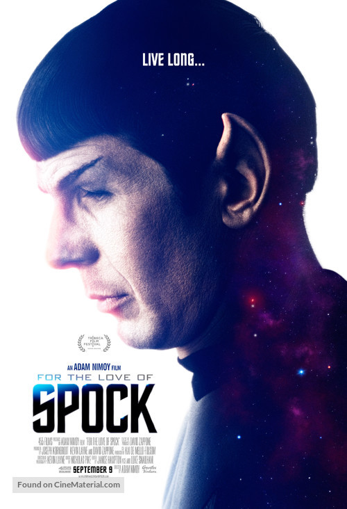 For the Love of Spock - Movie Poster