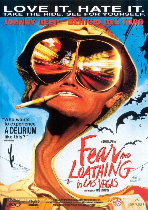 Fear And Loathing In Las Vegas - Dutch Movie Cover