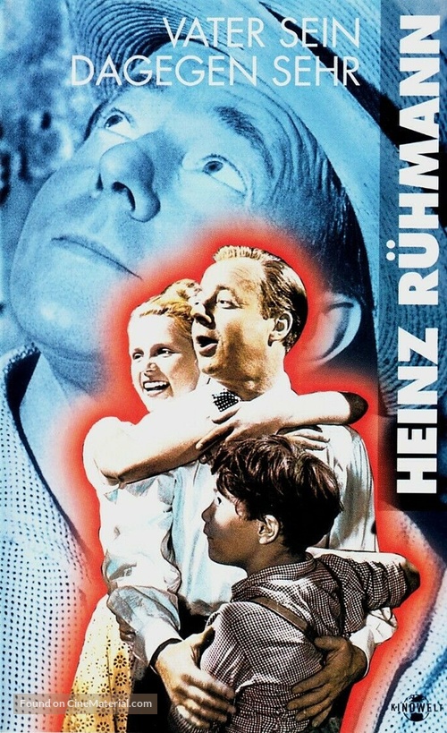 Vater sein dagegen sehr - German VHS movie cover