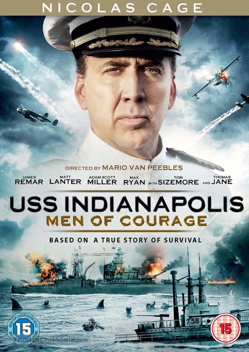 USS Indianapolis: Men of Courage - British Movie Cover