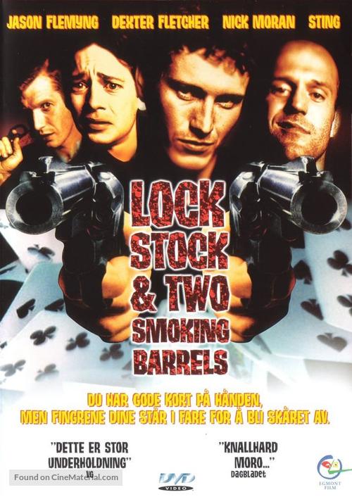 Lock Stock And Two Smoking Barrels - Norwegian Movie Cover