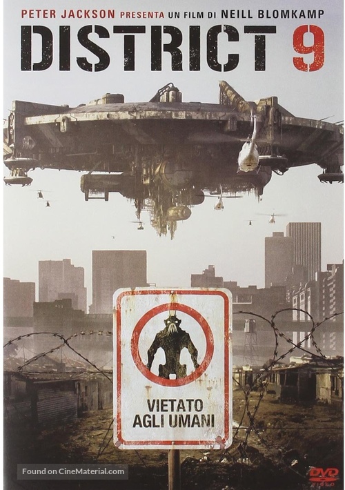 District 9 - Italian DVD movie cover