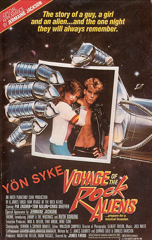 Voyage of the Rock Aliens - Finnish VHS movie cover