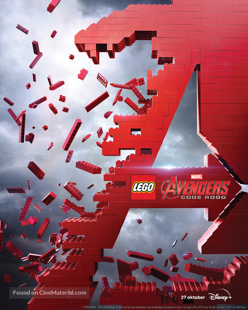 LEGO Marvel Avengers: Code Red - Dutch Movie Poster