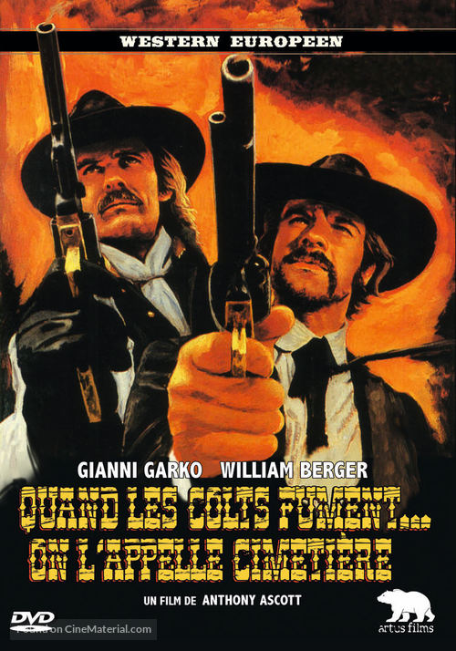 Gli fumavano le Colt... lo chiamavano Camposanto - French DVD movie cover
