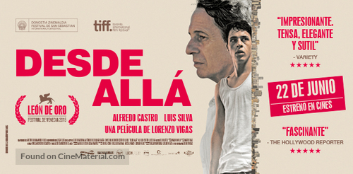 Desde all&aacute; - Spanish Movie Poster