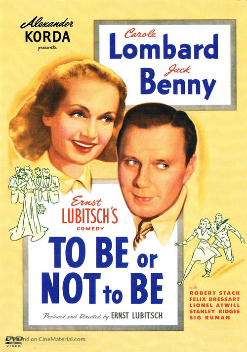 To Be or Not to Be - DVD movie cover