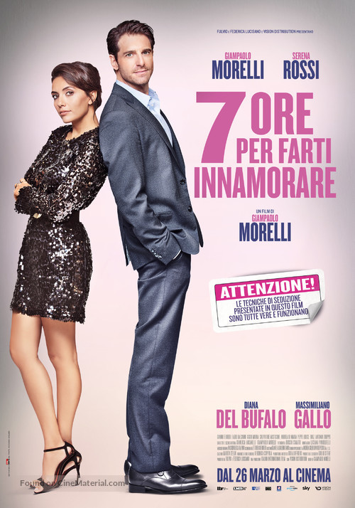 7 ore per farti innamorare - Italian Movie Poster
