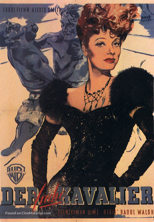 Gentleman Jim - German Movie Poster