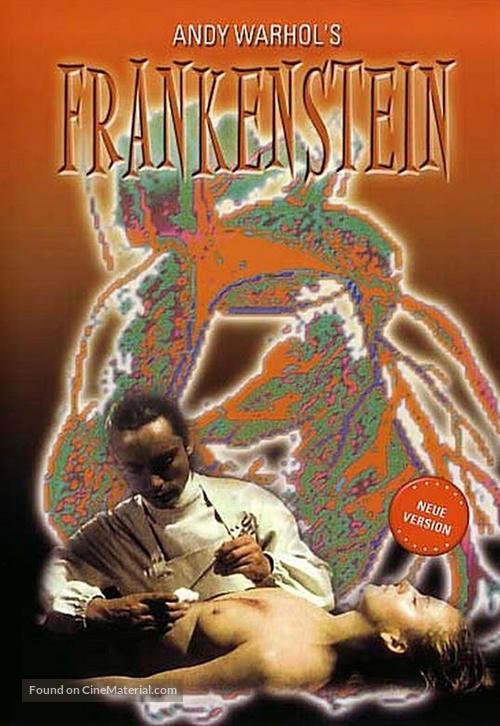 Flesh for Frankenstein - German DVD movie cover