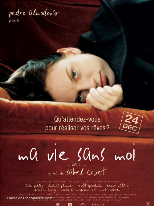 My Life Without Me - French poster