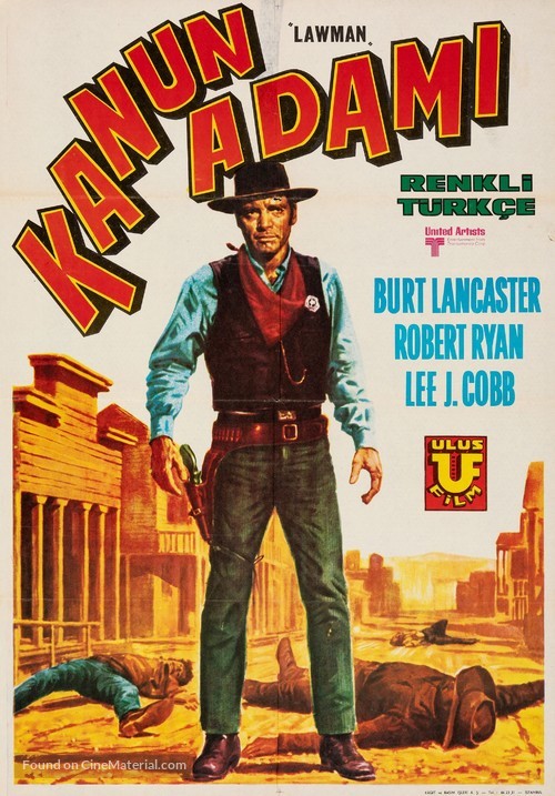 Lawman - Turkish Movie Poster