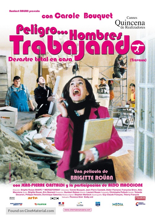 Travaux, on sait quand &ccedil;a commence... - Mexican Movie Poster