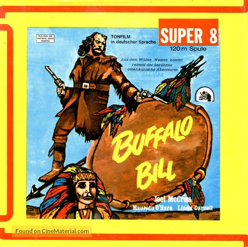 Buffalo Bill - German Movie Cover