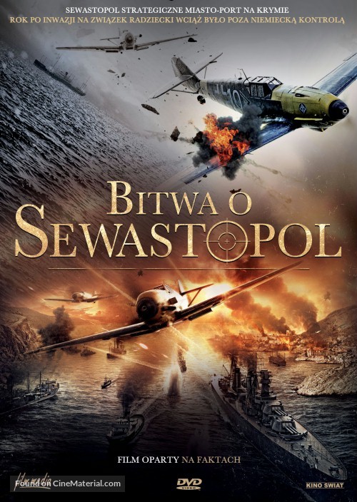 Bitva za Sevastopol - Polish DVD movie cover