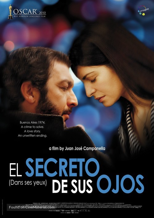 El secreto de sus ojos - Belgian Movie Poster