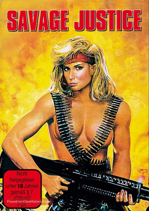 Savage Justice - German Movie Cover