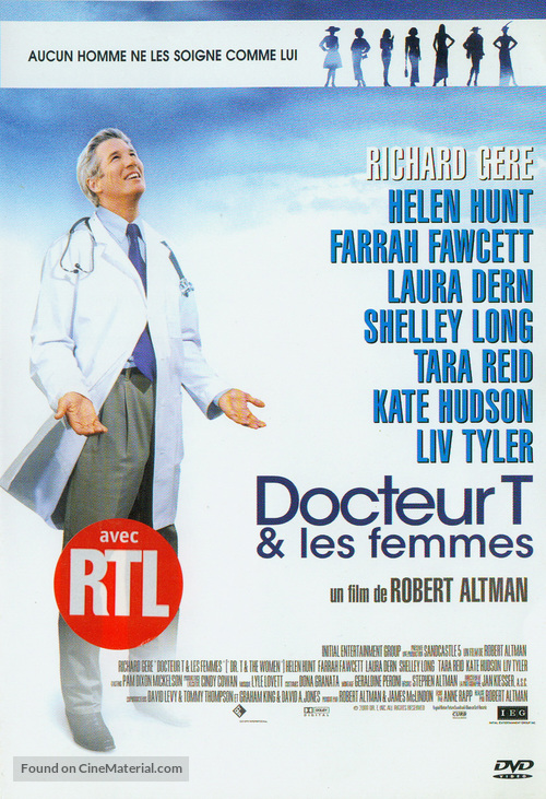 Dr. T &amp; the Women - French Movie Cover