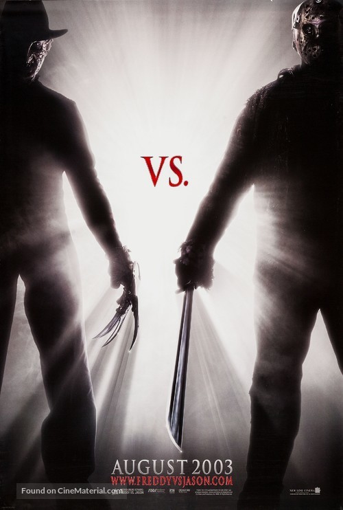 Freddy vs. Jason - Advance movie poster