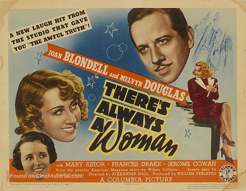 There&#039;s Always a Woman - Movie Poster
