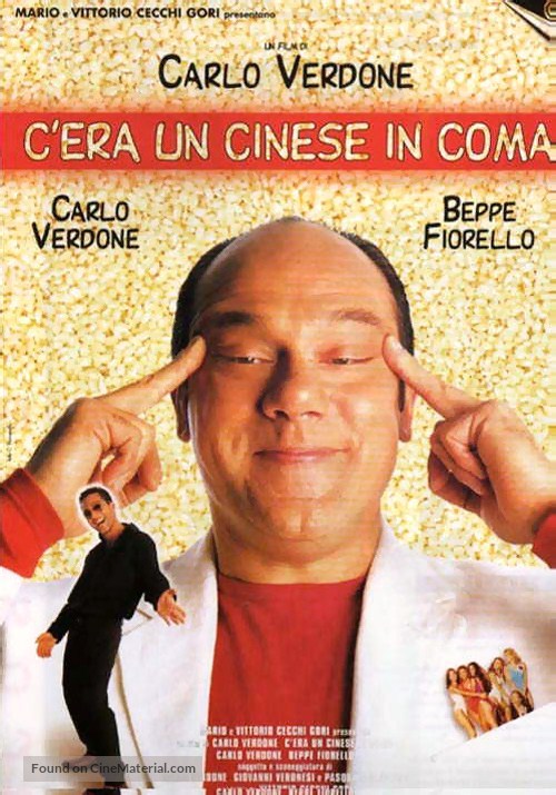 C&#039;era un cinese in coma - Italian Movie Poster