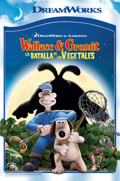 Wallace &amp; Gromit in The Curse of the Were-Rabbit - Argentinian Movie Cover