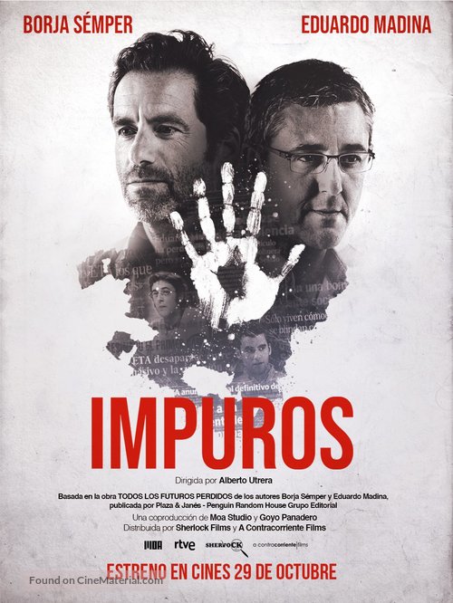 Impuros - Spanish Movie Poster