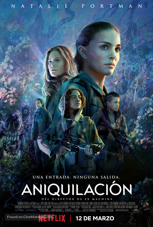 Annihilation - Spanish Movie Poster