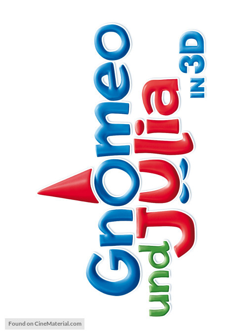 Gnomeo &amp; Juliet - German Logo