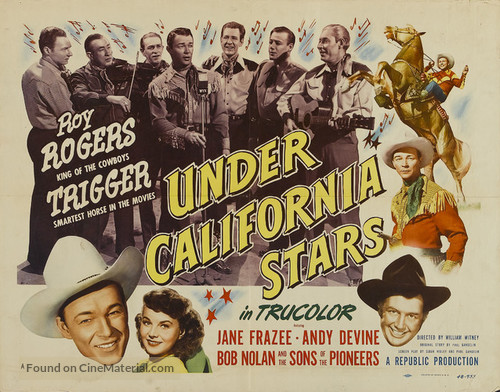 Under California Stars - Movie Poster