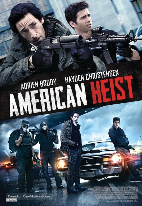 American Heist - Canadian Movie Poster