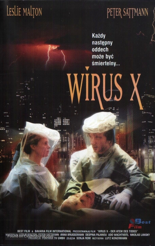 Virus X - Der Atem des Todes - Polish Movie Cover