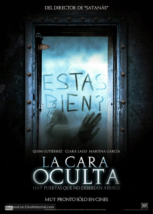 La cara oculta - Argentinian Movie Poster