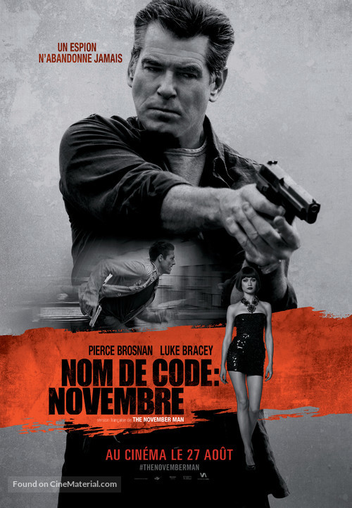 The November Man - Canadian Movie Poster