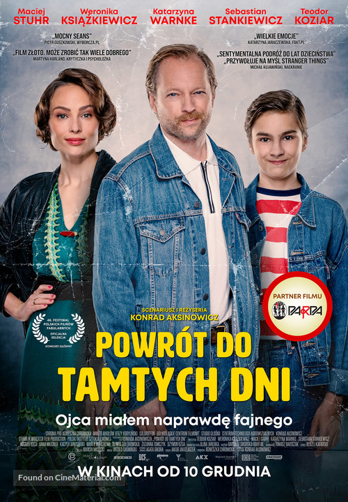 Powr&oacute;t do tamtych dni - Polish Movie Poster