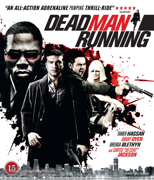 Dead Man Running - Danish Blu-Ray movie cover