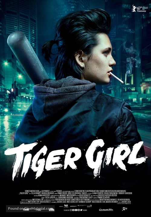 Tiger Girl - Swiss Movie Poster