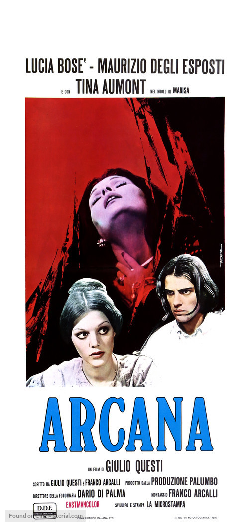 Arcana - Italian Movie Poster