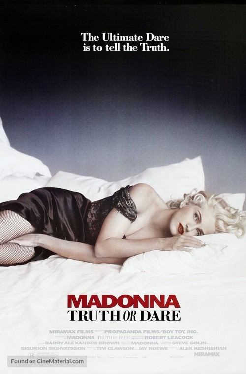 Madonna: Truth or Dare - Movie Poster