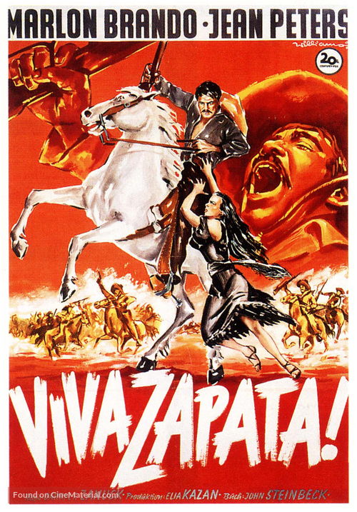 Viva Zapata! - German Movie Poster