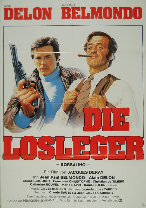 Borsalino - German Movie Poster