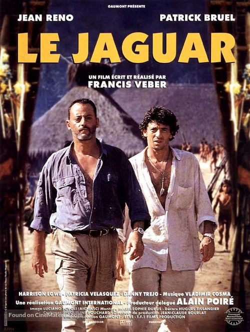 Le jaguar - French Movie Poster