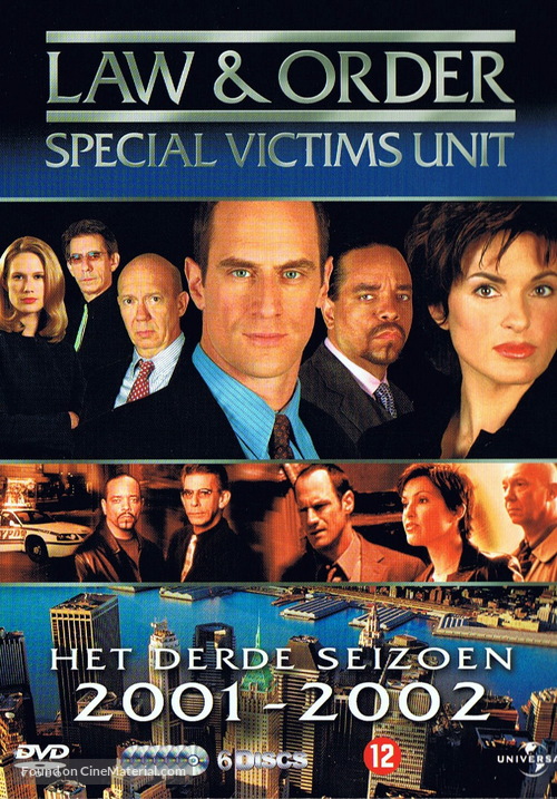 &quot;Law &amp; Order: Special Victims Unit&quot; - Dutch DVD movie cover