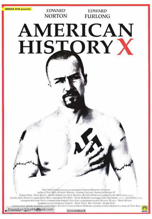American History X - Italian Movie Poster