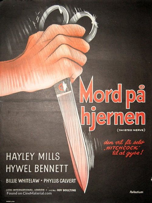 Twisted Nerve - Danish DVD movie cover
