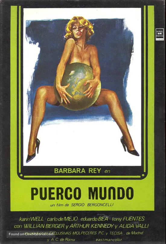 Porco mondo - Spanish Movie Poster